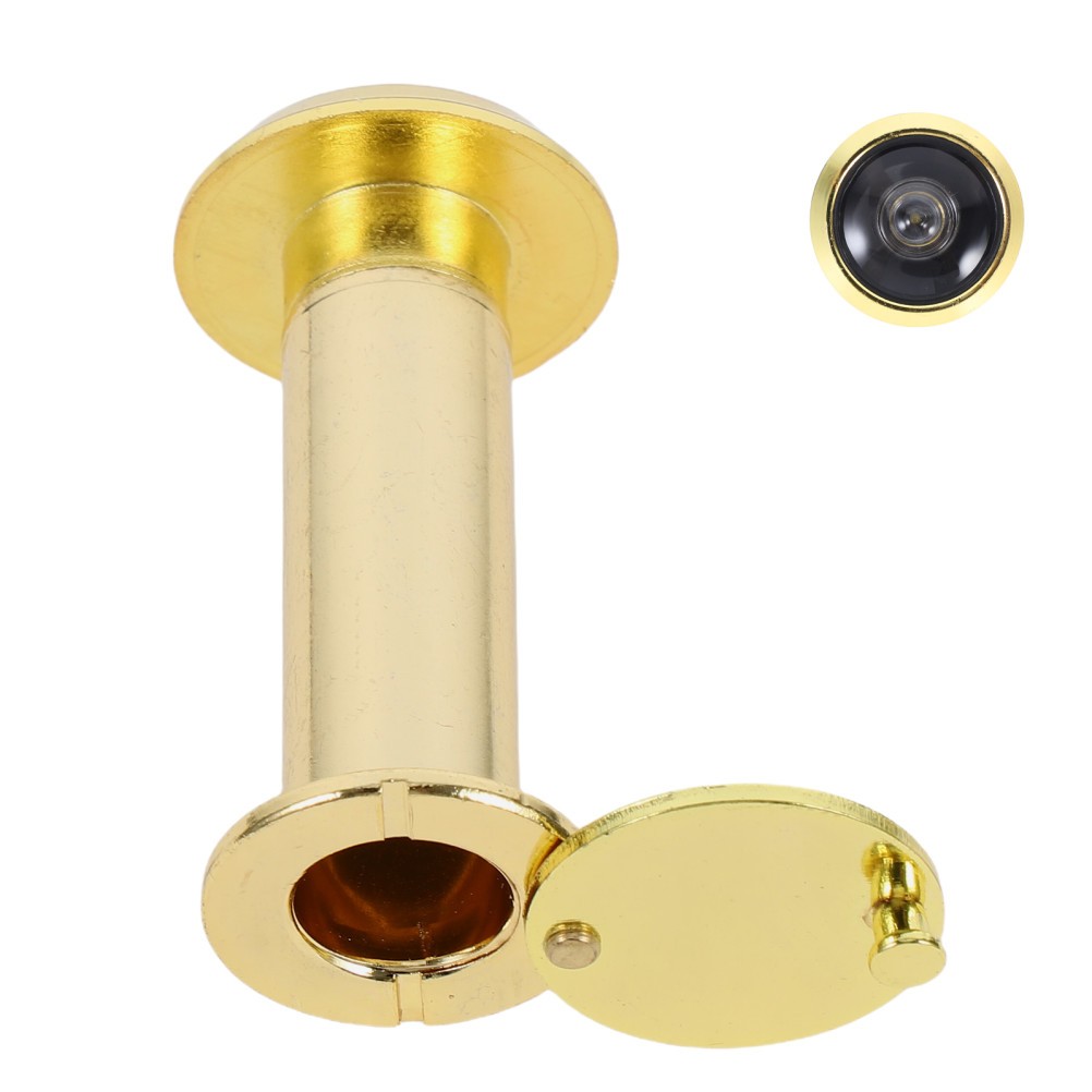 Wide Angle Door Peephole Viewer Adjustable Privacy Protection Security Front