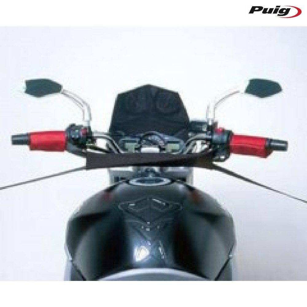 PUIG 4592N PAIR OF HEADPHONES KNOBS ANCHOR HANDLEBAR TRANSPORT MOTORCYCLE STABLE