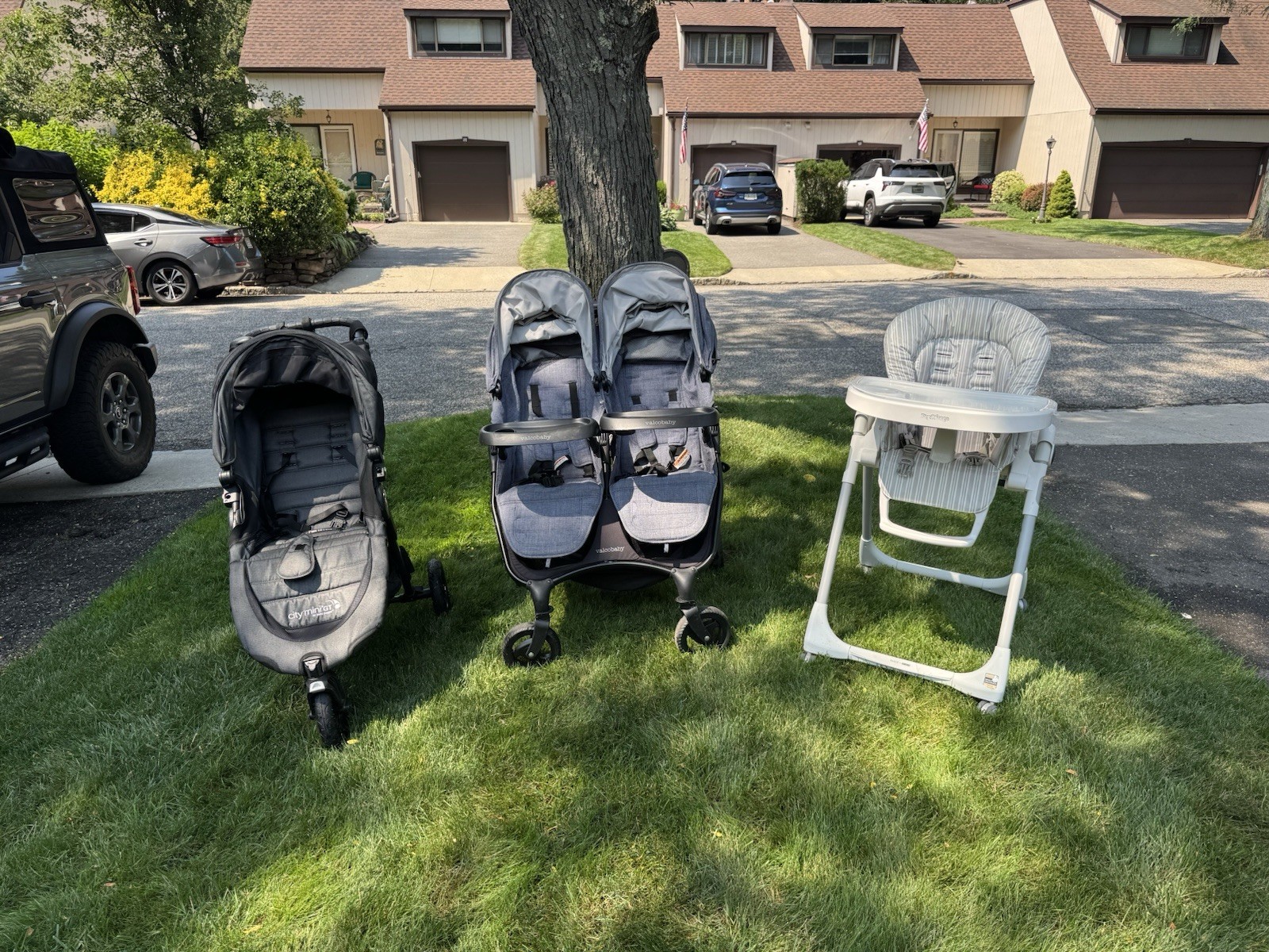 Baby Stroller Bundle And high Chair