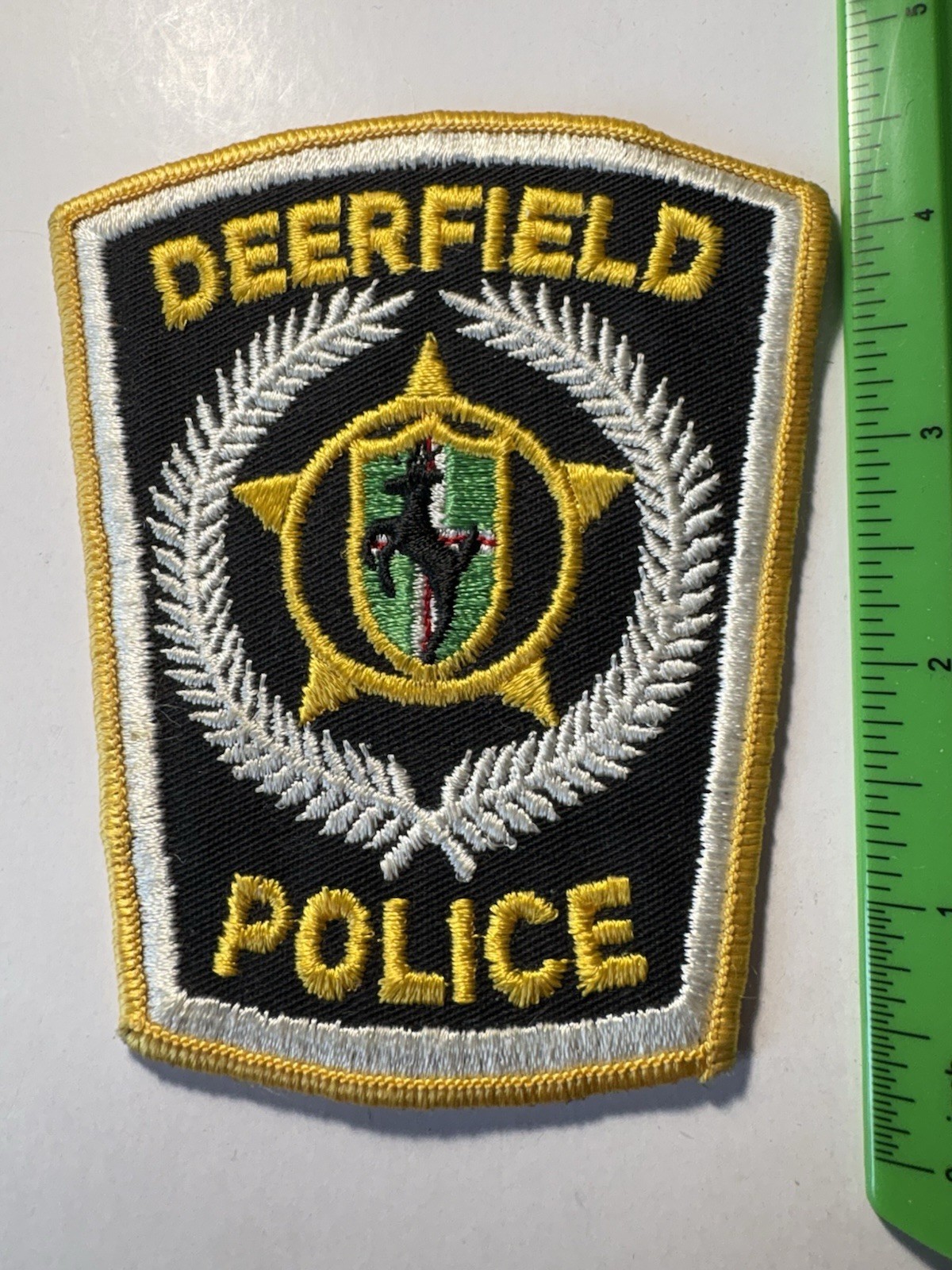 Deerfield Illinois Police Patch ~ Used