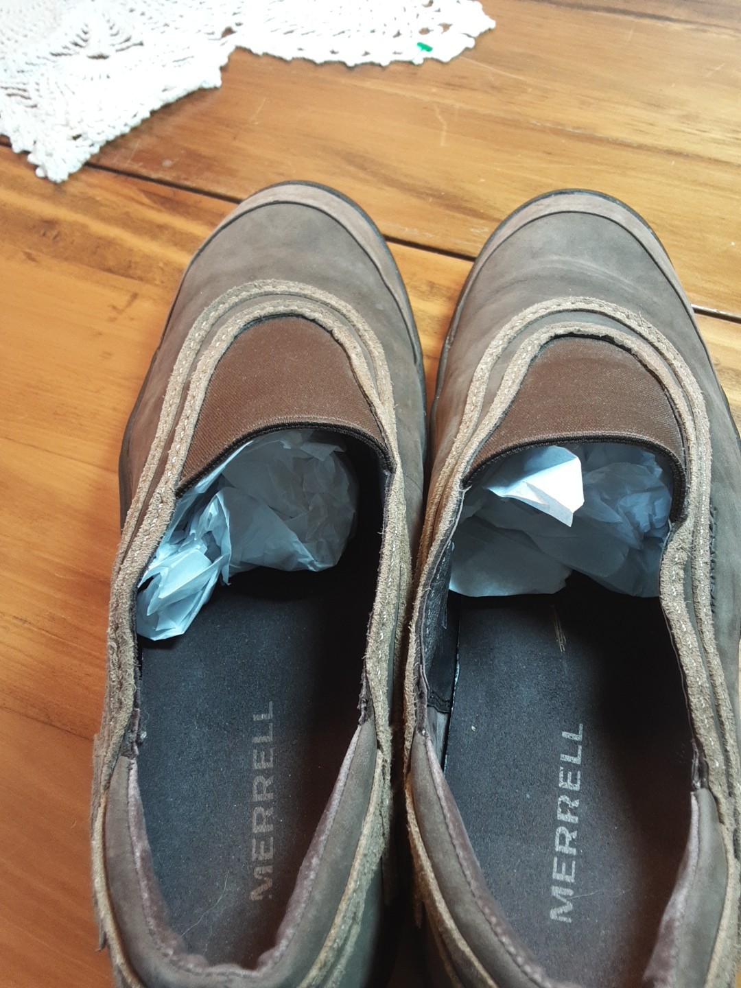 Women's Merrell Willow Slip On Shoes Chocolate Brown Size 11 Comfort