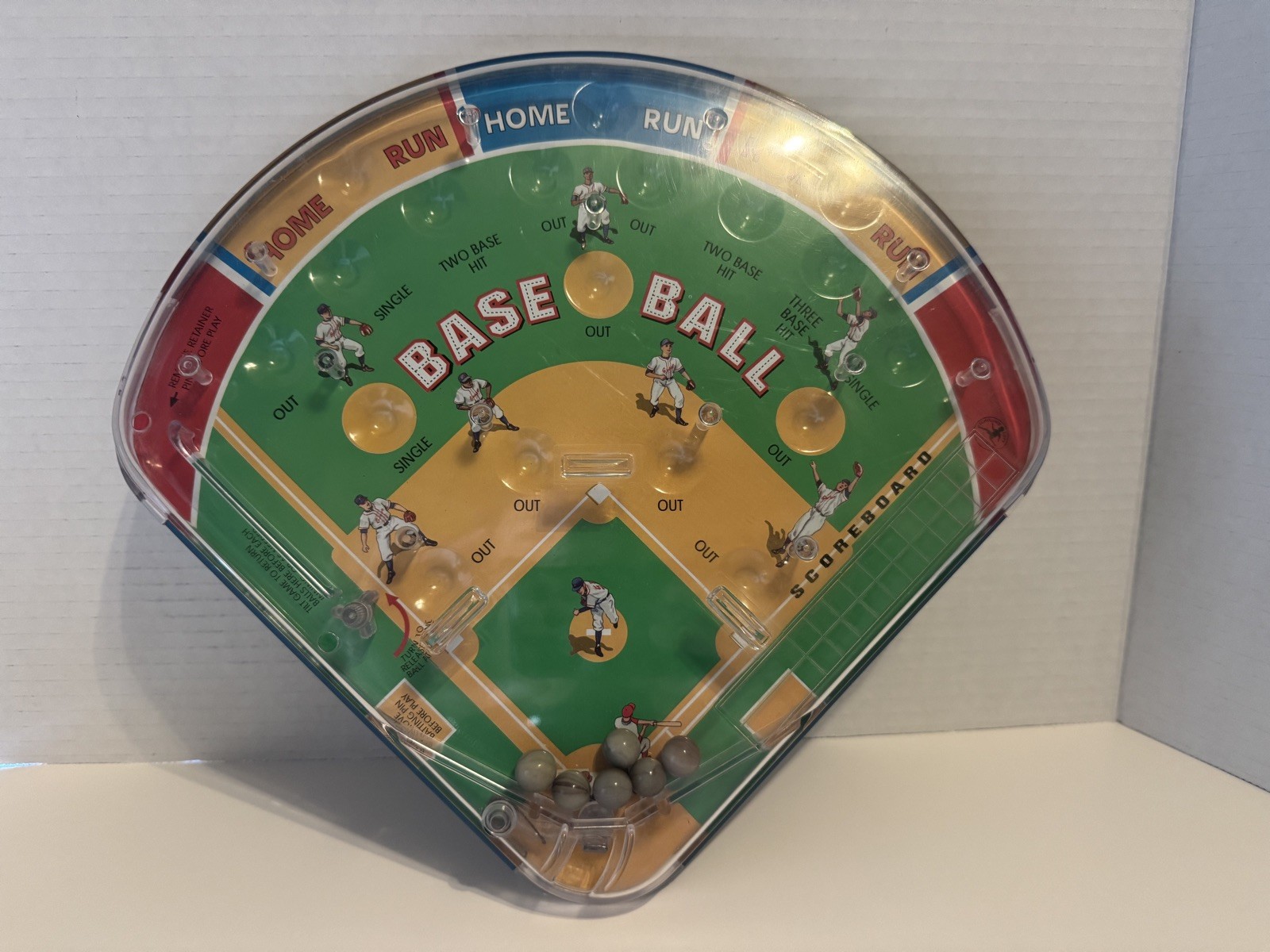 Vintage Play Ball Pinball Game From 2001 By Schylling Baseball Toys Homerun