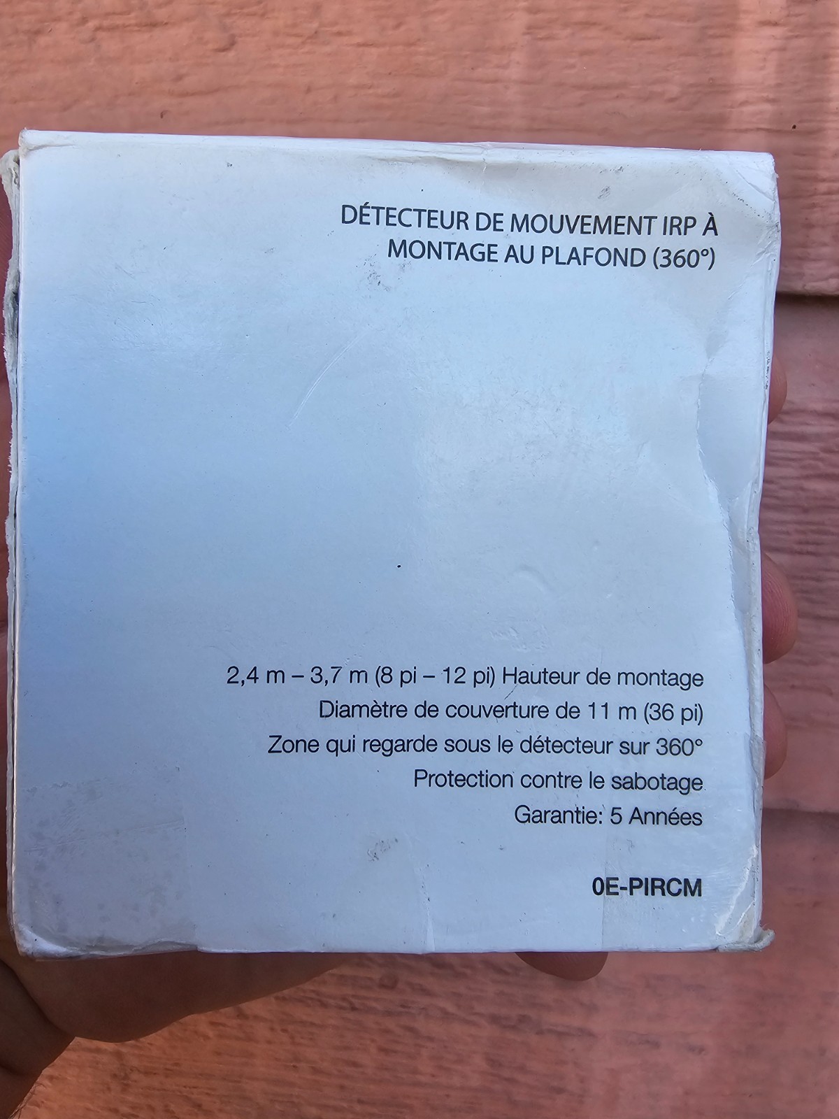 WBOX 0E-PIRCM Ceiling Mount Passive Infrared Motion Sensor 360 Degree - New