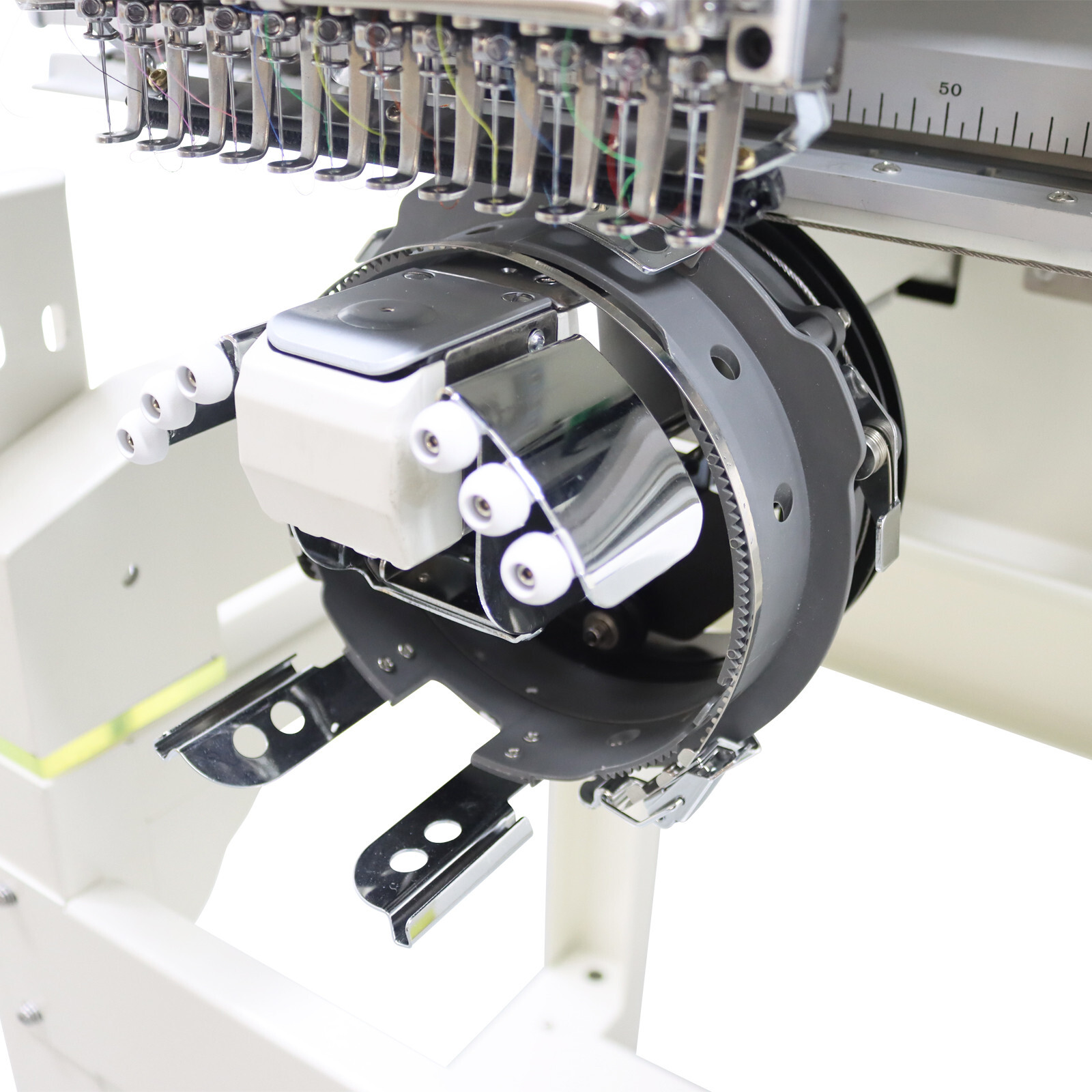 Single-head 12 Needles Automatic Computerized Embroidery Machine 110-220V 300W