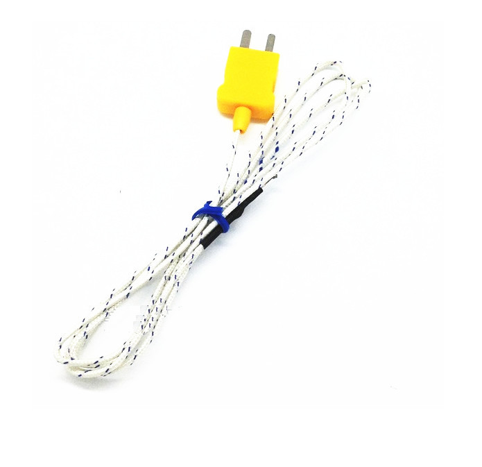 10pcs 1m Wire K Type Thermocouple Sensor Probe Test Temperature NEW