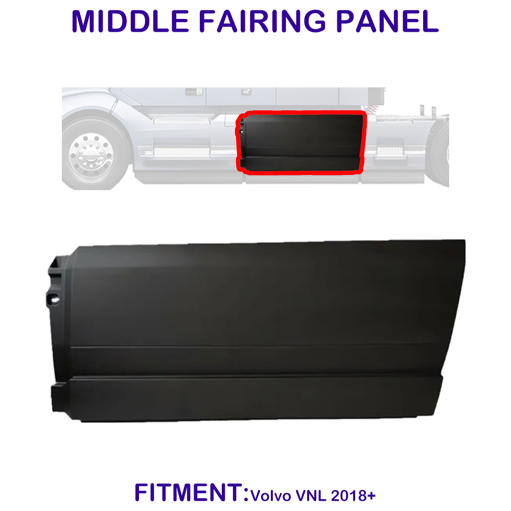 Middle Fairing Panel for Volvo VNL 2018-2024 Driver (LH) Side