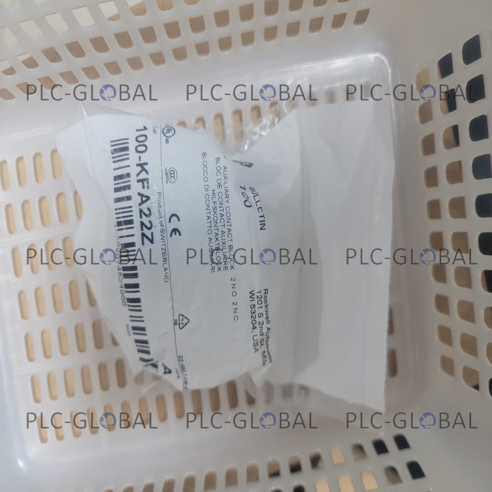 1PC 100-KFA22Z Allen Bradley With Warranty