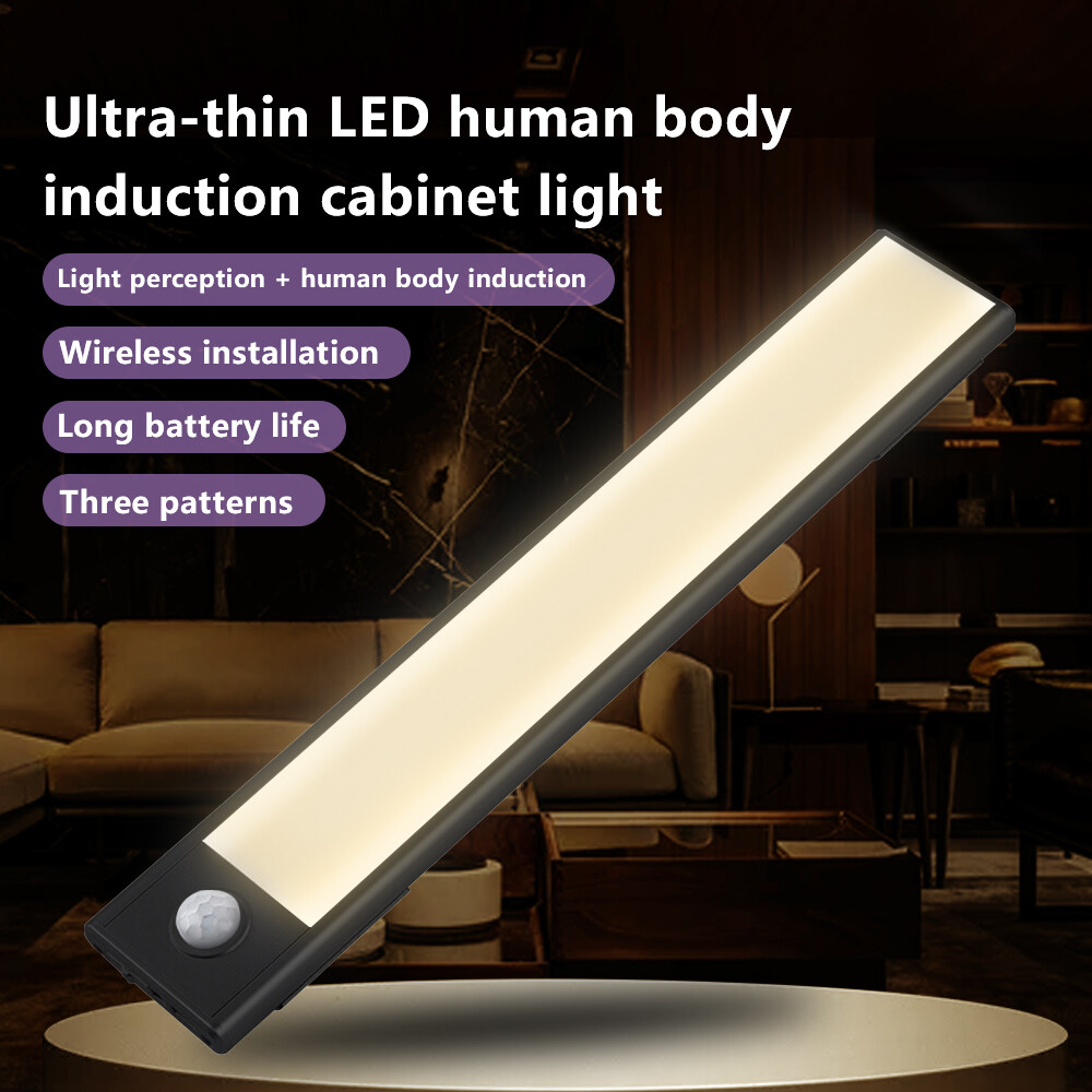 Under Cabinet Lights Closet Kitchen Counter Hand Sweep Sensor Strip LED Dimmable
