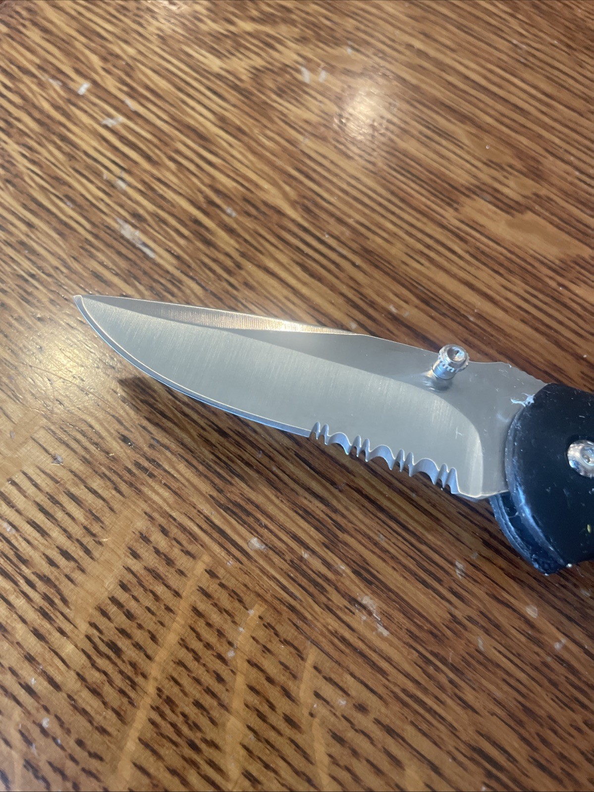 Folding Pocket Knife Promotional “IN -FISHERMAN” Lock Back Excellent Condition