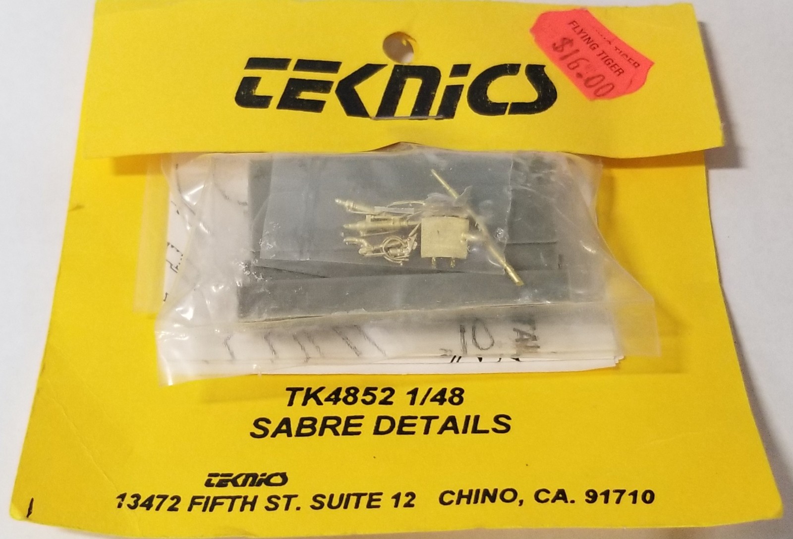 Teknio #TK4852 1/48 Sabre Details