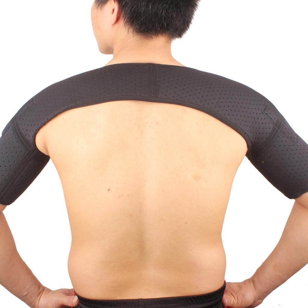 Adults Double Shoulder Support Brace Protector Shoulder Belts Guards Strap