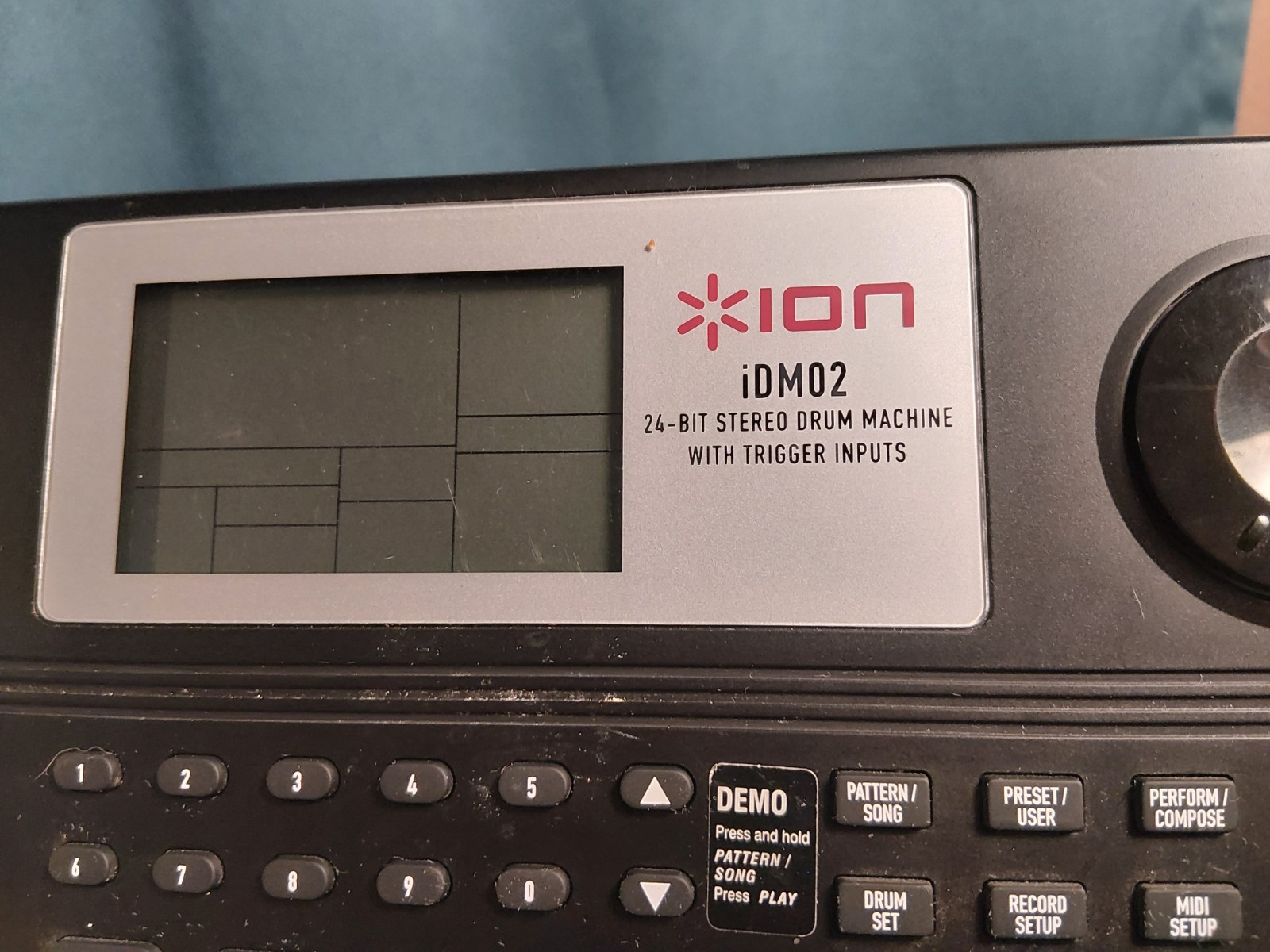 ION IDM02 Drum Machine Module Only- 24 Bit Stereo USED. NO POWER ADAPTER .