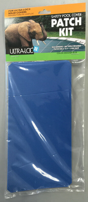Loop-Loc Safety Pool Cover Patch Kit for Blue Solid Covers - 3 Pack