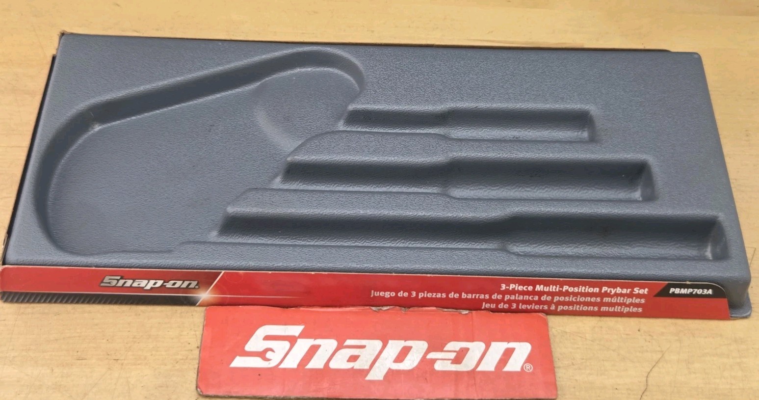 New Snap On Tray For PBMP703A - 3 Pc Multi-Position Pry Bar Set