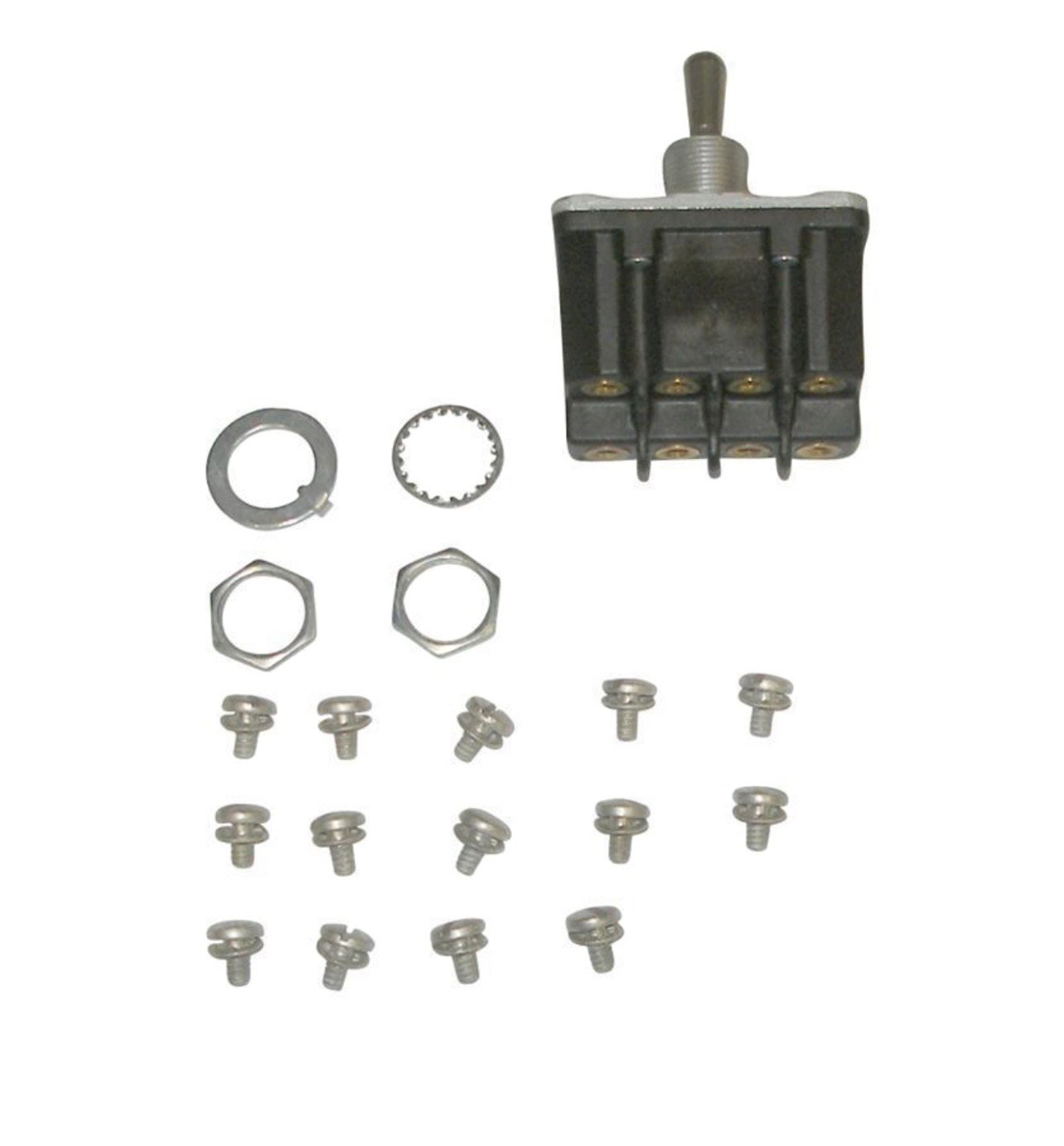 Snorkel 3020048 ,TOGGLE SWITCH (4PDT)(ON/ON)(Sealed) (Screw) TB42