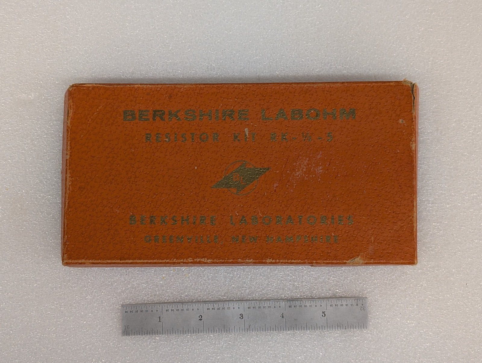 Extremely Rare 1940s Vintage Berkshire Laboratories Labohm Kit  - 153 Resistors
