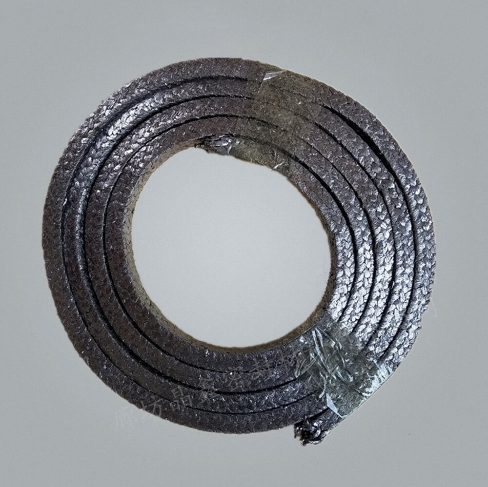 Square Gland Packing Graphite Seal Cord Rope for Pump Shaft Stem 3x3mm ~ 30x30mm