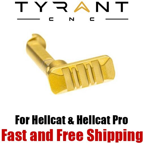 Tyrant Designs Enhanced Takedown Lever for Springfield Hellcat / Pro - Gold
