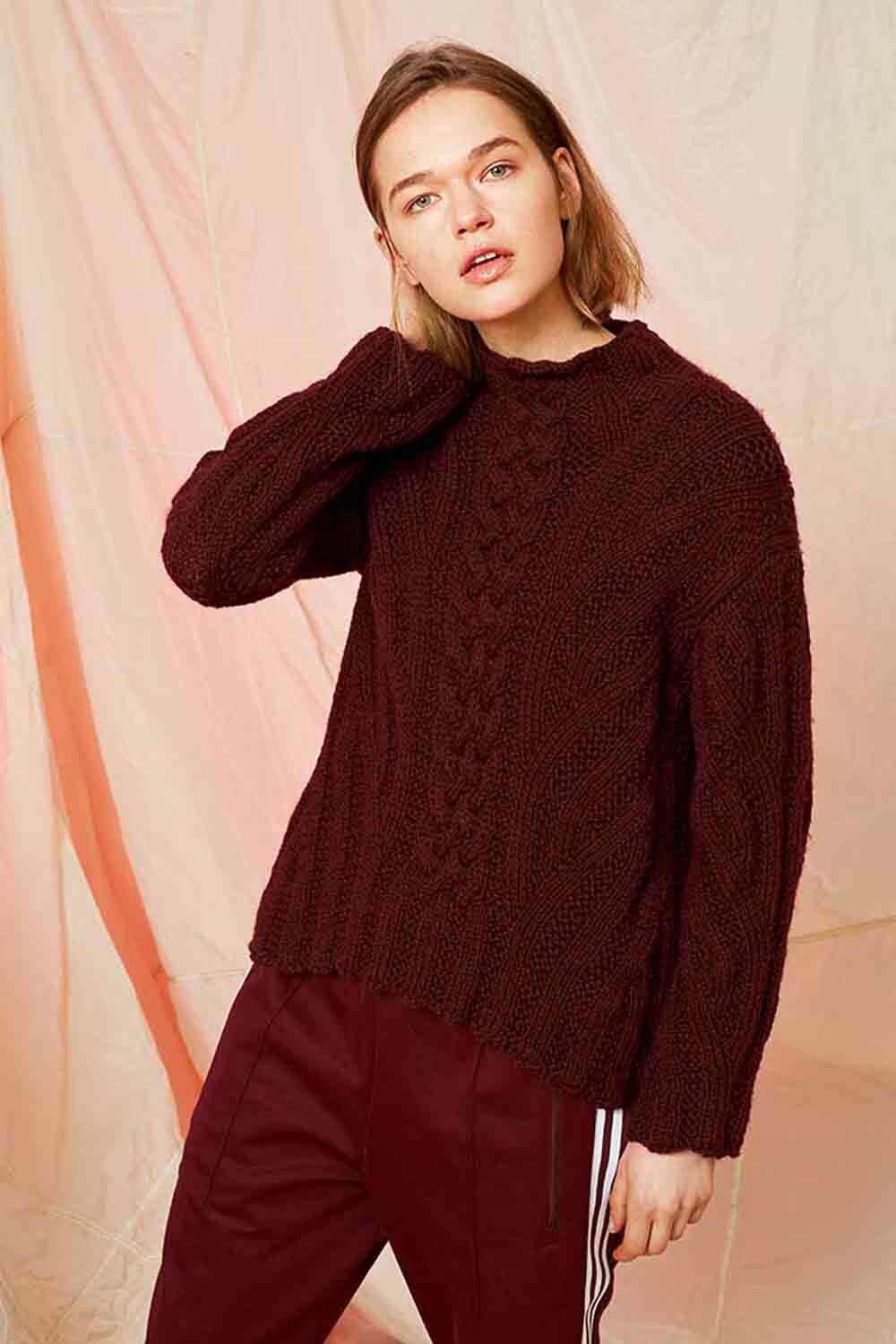 Pullover - Lang Yarns Carpe Diem - Model Package Knitting Package With An