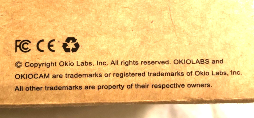 Okiocam T USB Document Camera/Webcam For Chromebook, PC, & Mac Classroom NIB