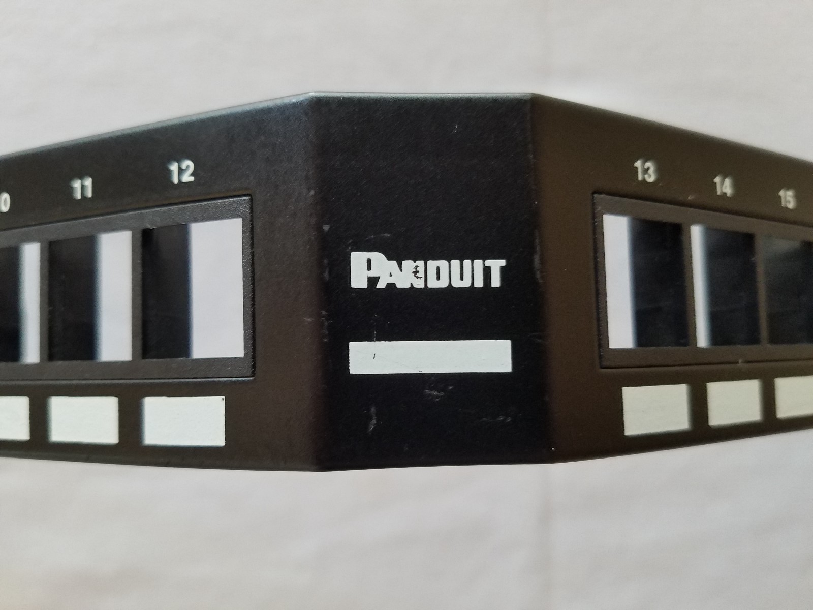 24-Port Panduit Patch Angled Panel 1 RU