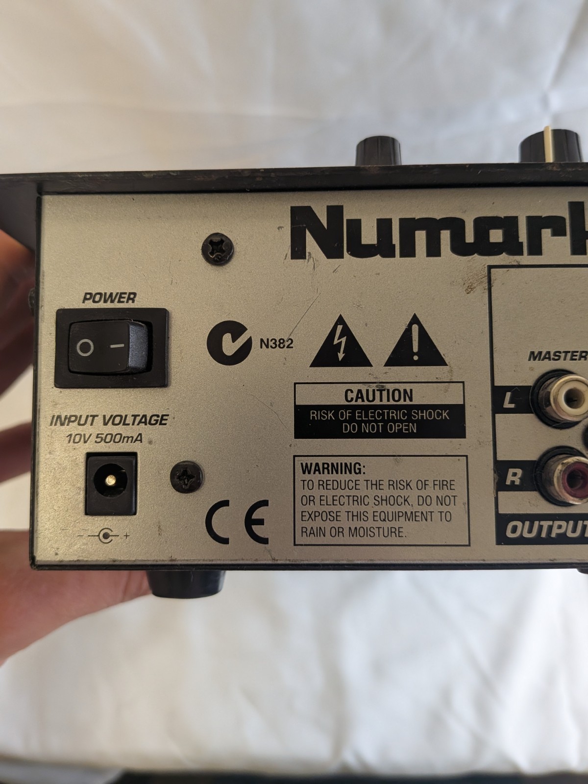Numark DM1050 Mixer DJ Equipment Used UNTESTED Read