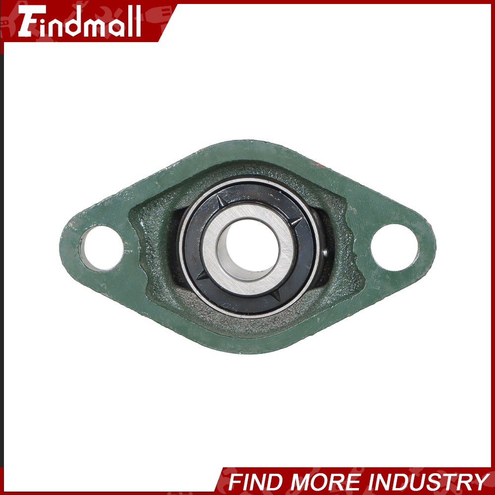 10PC UCFL202-10 Pillow Block Flange Bearing 5/8" Bore 2 Bolt Solid Base
