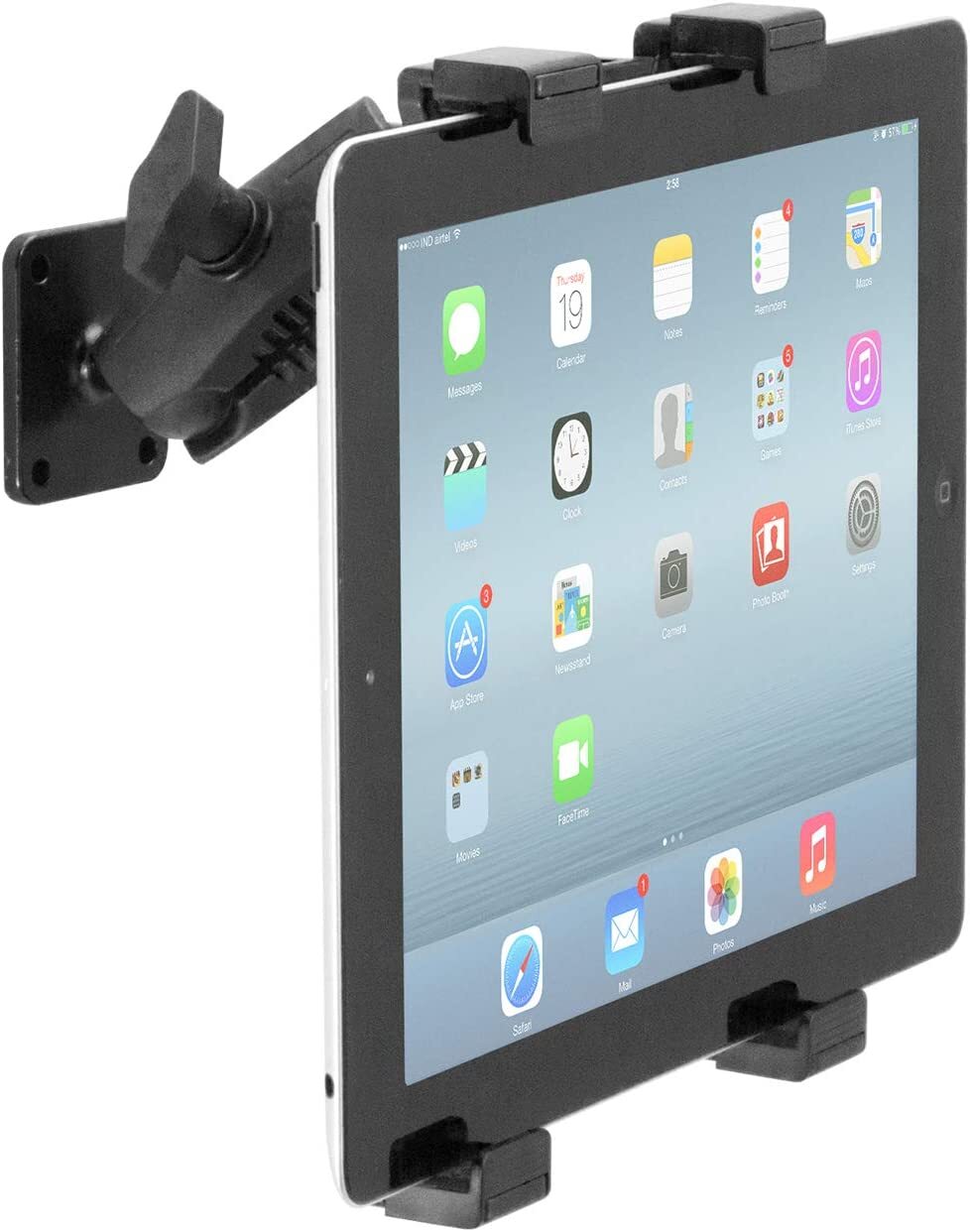 iBOLT TabDock AMPs - Heavy Duty Drill Base Mount for All 7  - 10  Tablets