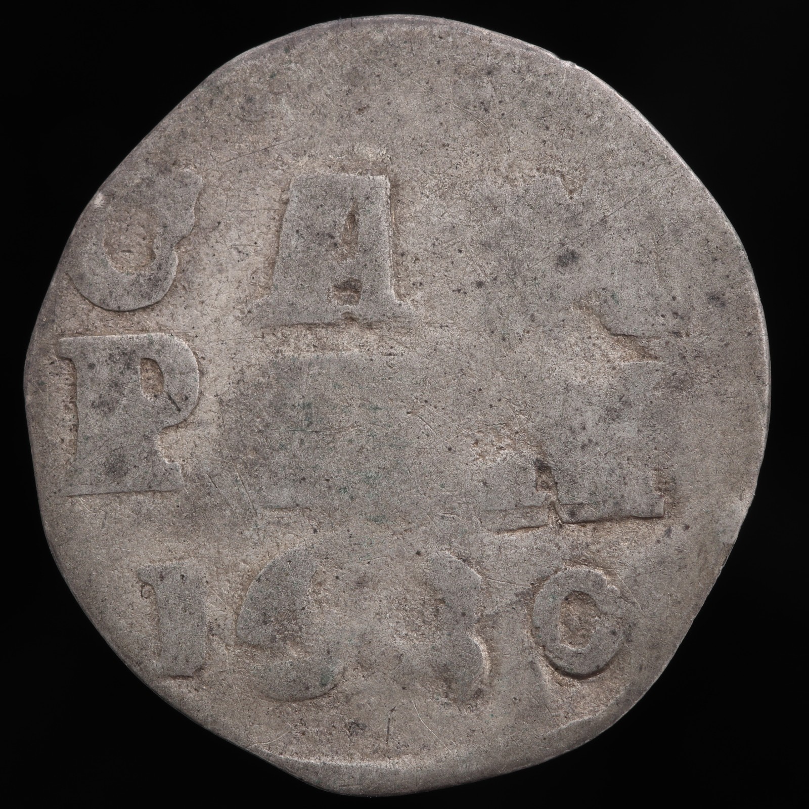 1680 Netherlands Kampen 2 stuivers coin