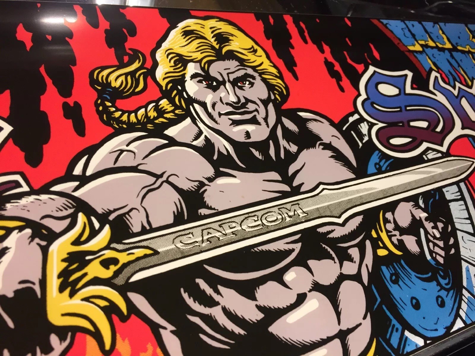 Magic Sword Arcade Marquee 26" x 8"