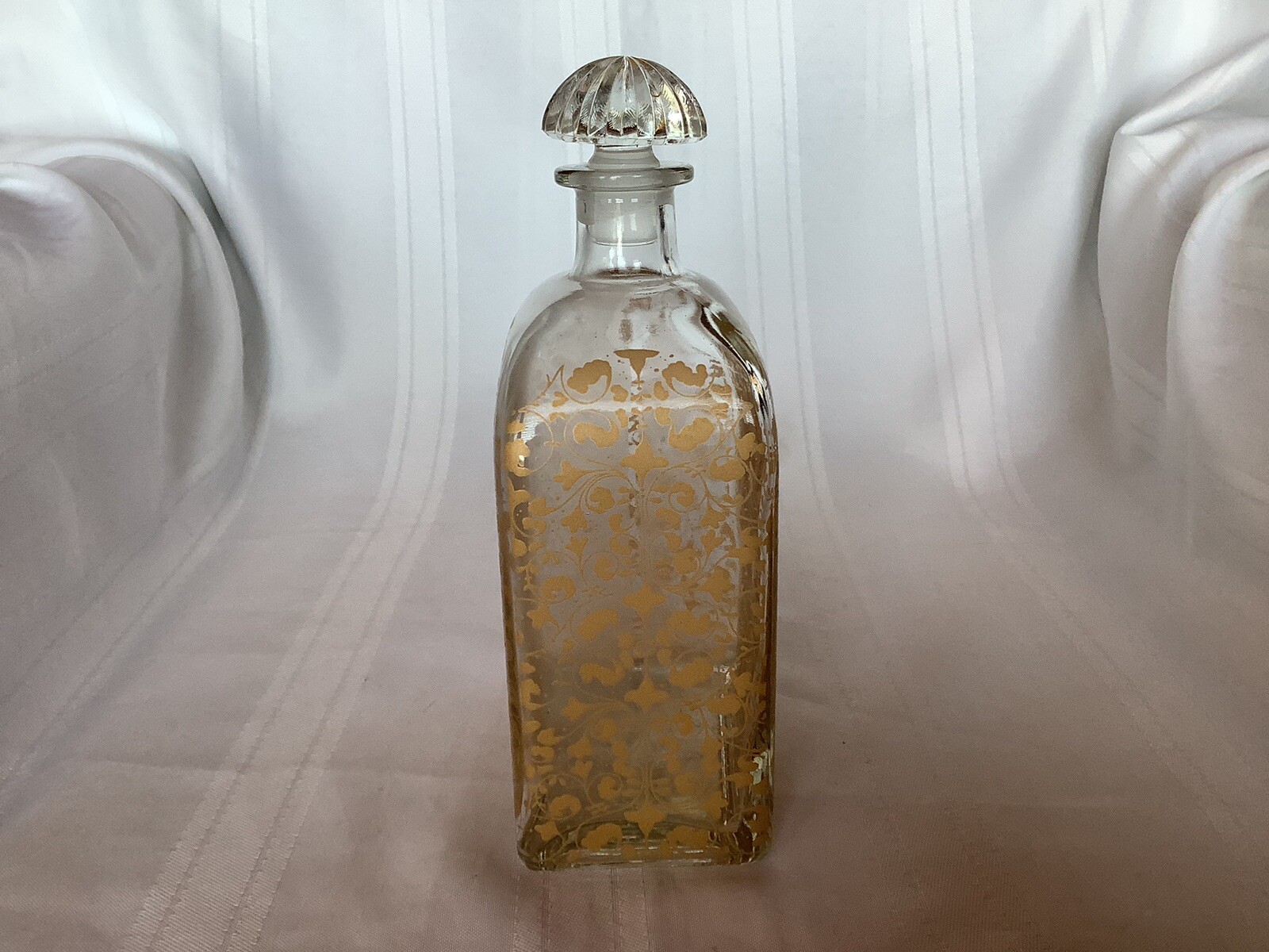 LIQUOR BOTTLE JEREZ SPAIN Decanter With Stopper, Empty