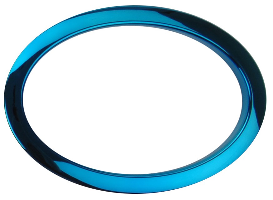 Bass Drum O's - HOB6 - 6" Blue Oval
