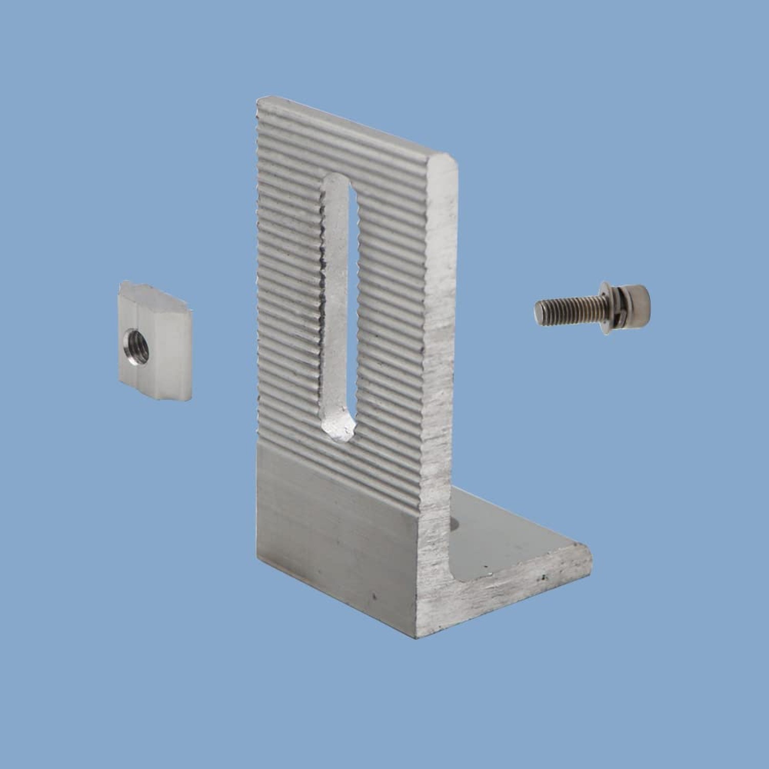 Solar Panel Mounting Bracket L Shape for Split Tin Bracket | 6 Pack L foot