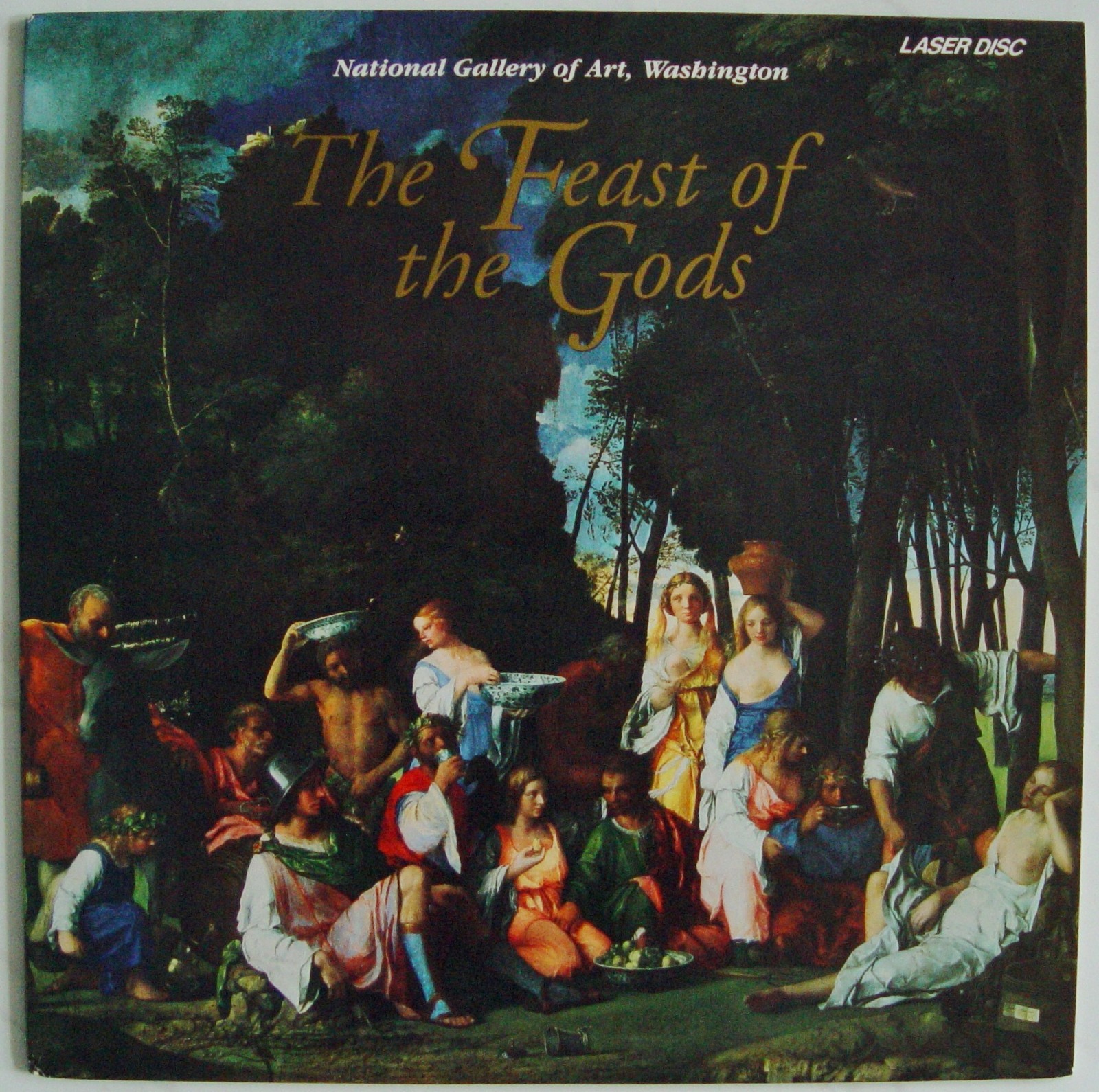The FEAST of the GODS  1514 Giovanni Bellini  National Gallery Of Art  Laserdisc