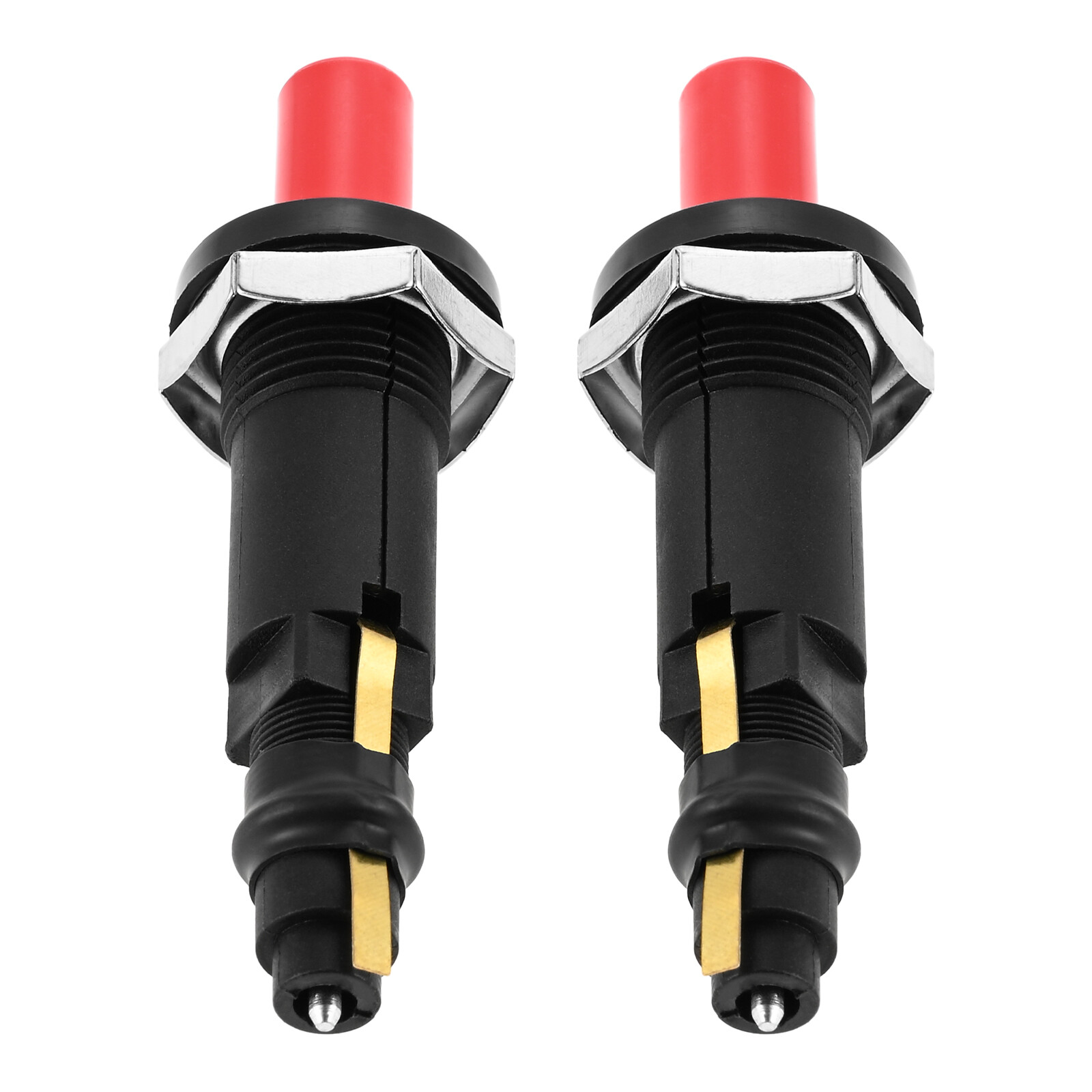 2pack Piezo Spark Ignition Potato Cannon Igniter Push Button BBQ Grill Igniter