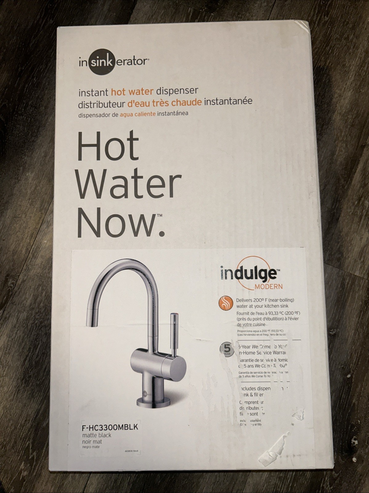 InSinkErator F-HC3300MBLK Matte Black Hot Water Dispensers