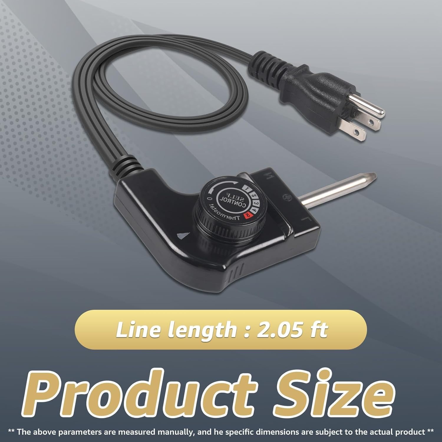 Thermostat Control Power Cable Compatible with Hamilton Beach Presto Chefman Bel