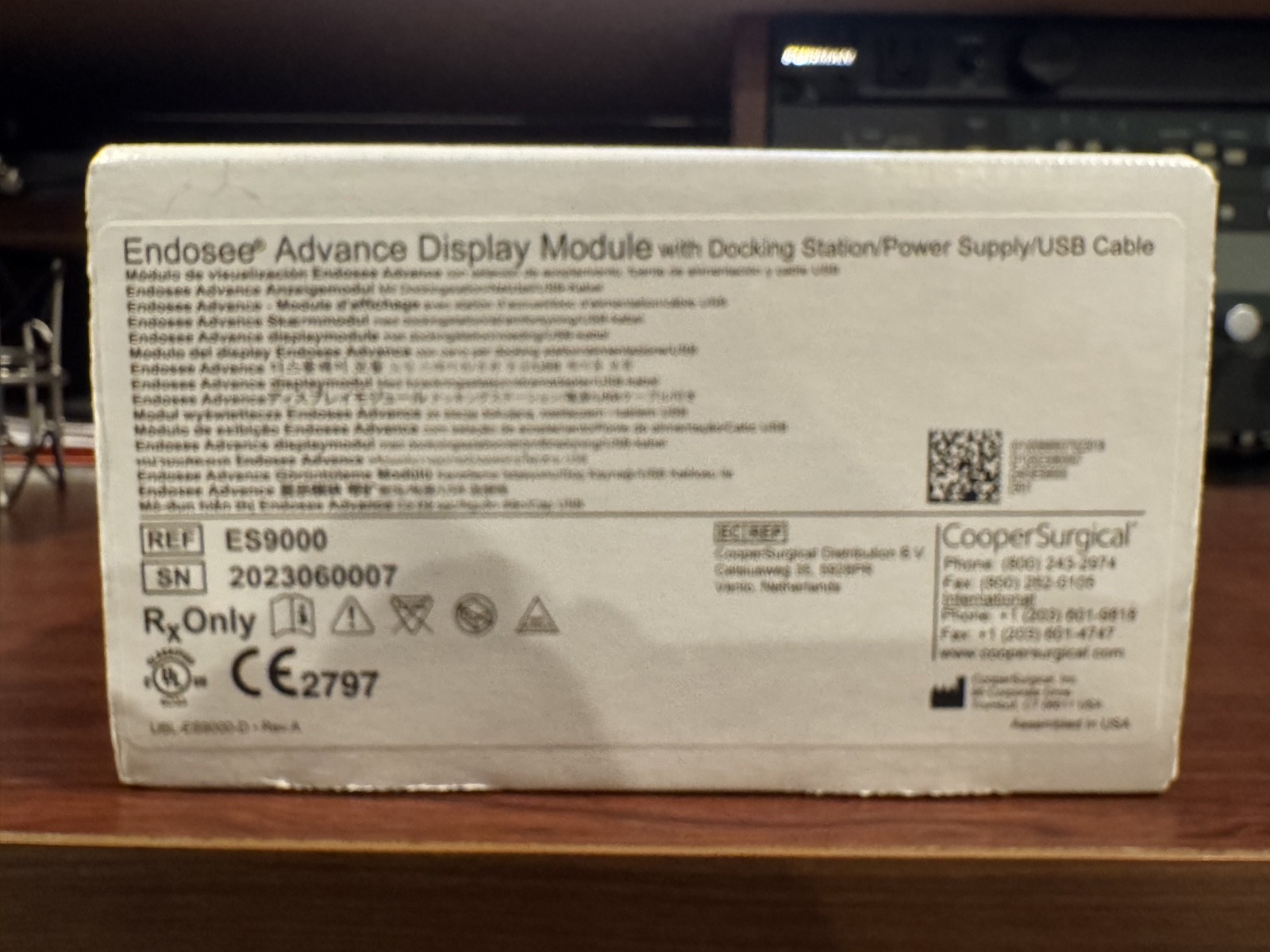 Endosee Advance Camera ES9000 with box