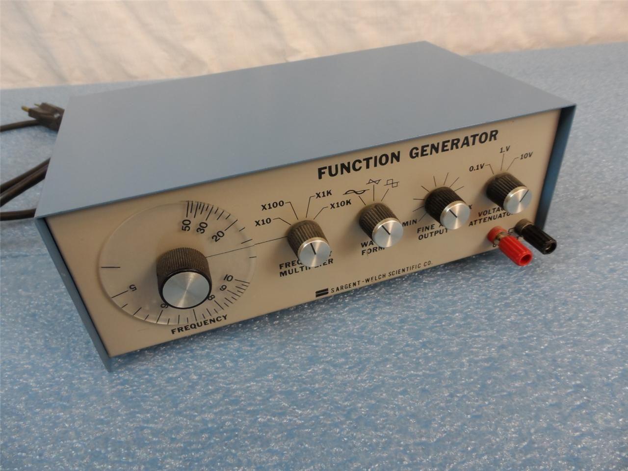 Sargent-Welch Scientific Co. Function Generator Catalog No. S-68750