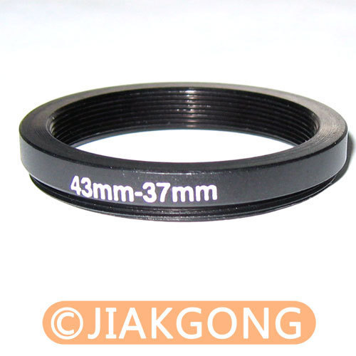 43mm-37mm 43-37 mm 43 to 37 Step Down Ring Adapter