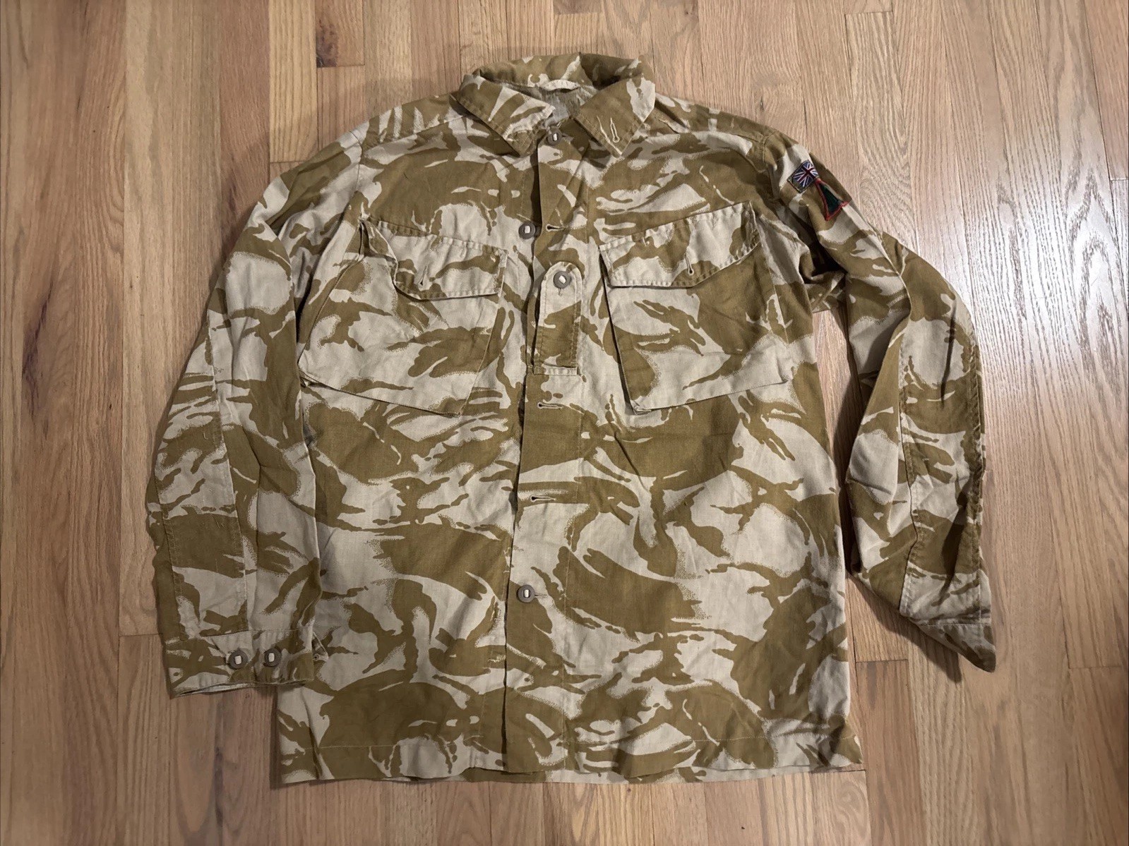 2xl 190/112 British 1st Armored Infantry Brigade Tropical Desert DPM Field Shirt