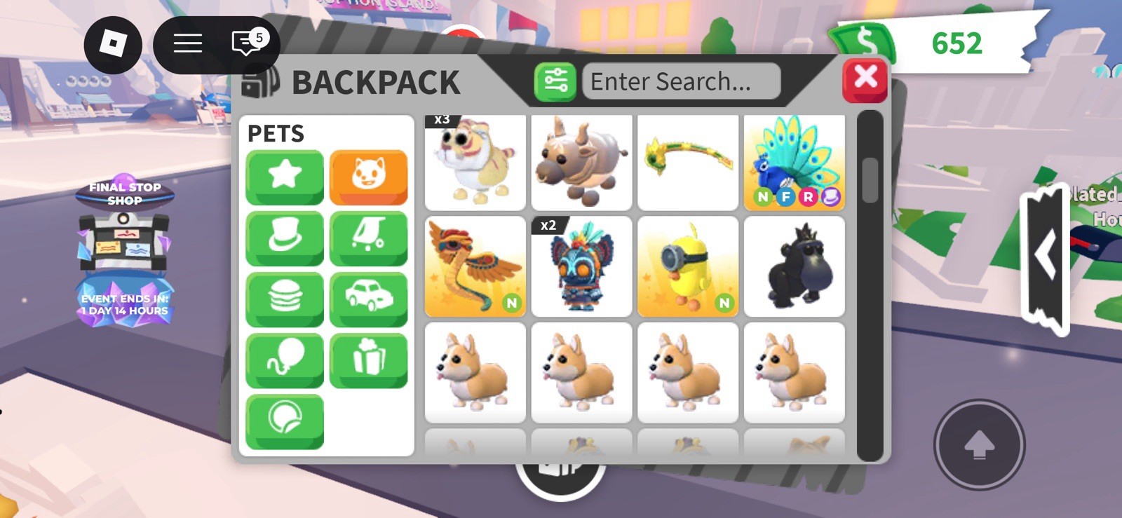 Adopt Me! Game Pets Collection