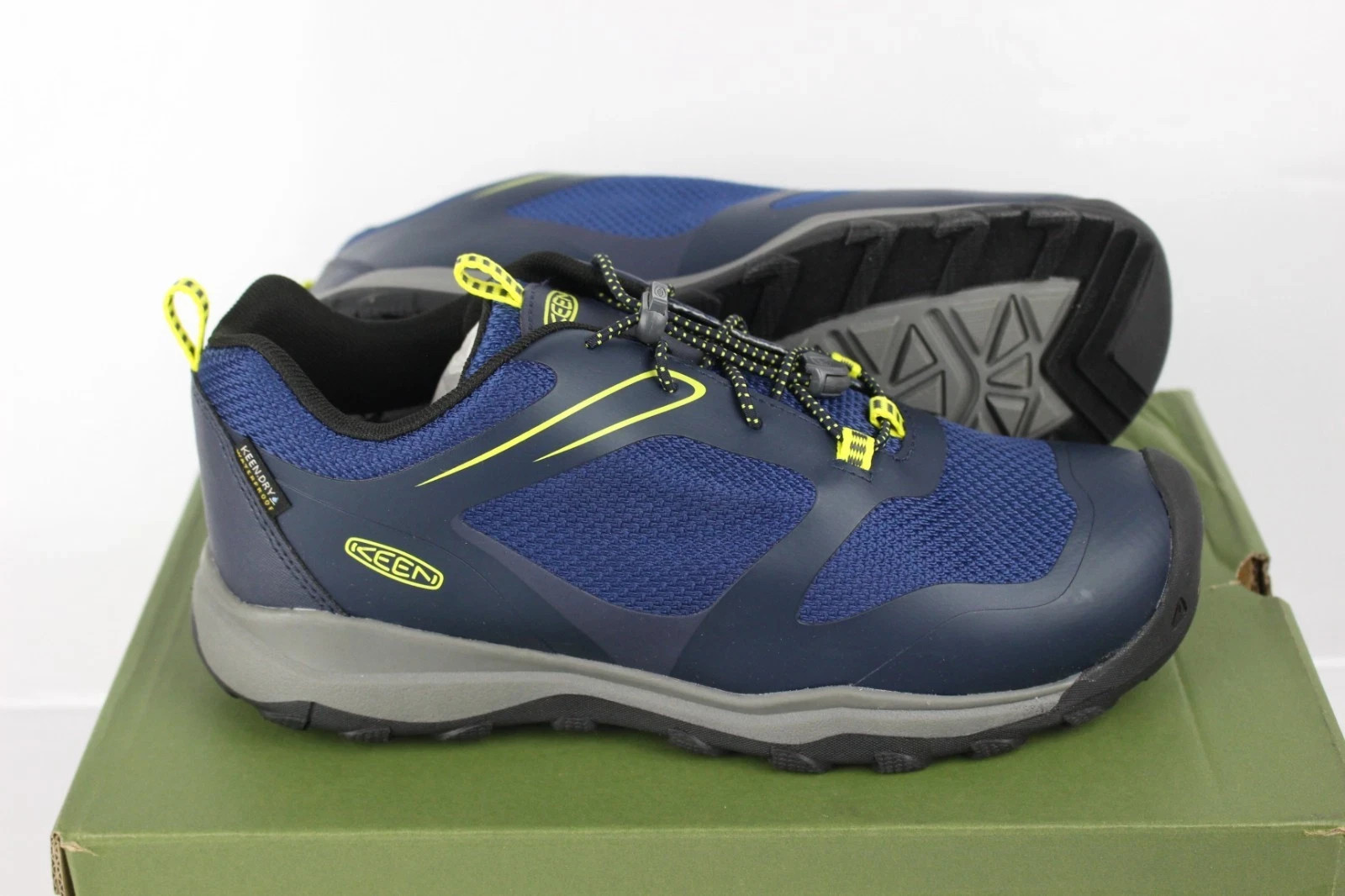 Keen Kids Wanduro Low Waterproof Sneakers Sky Captain Evening Primrose 1027901