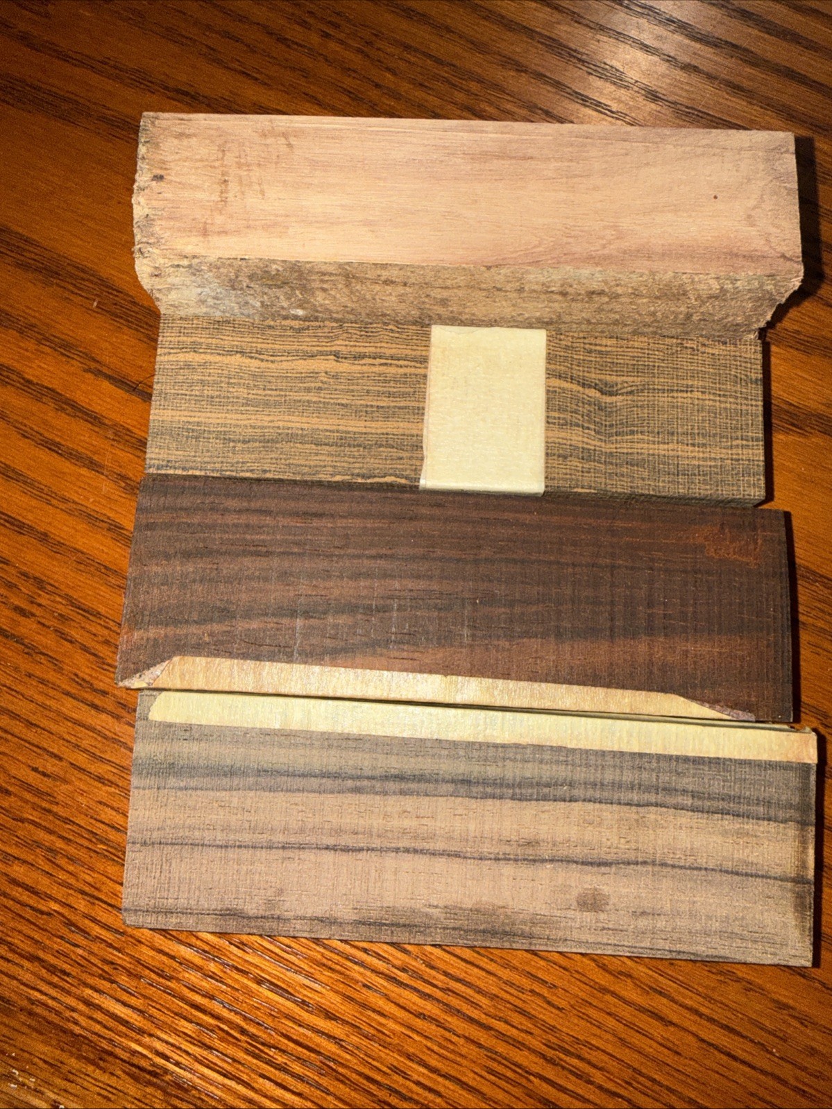 Premium Exotic Knife Handle Wood Blanks 5”