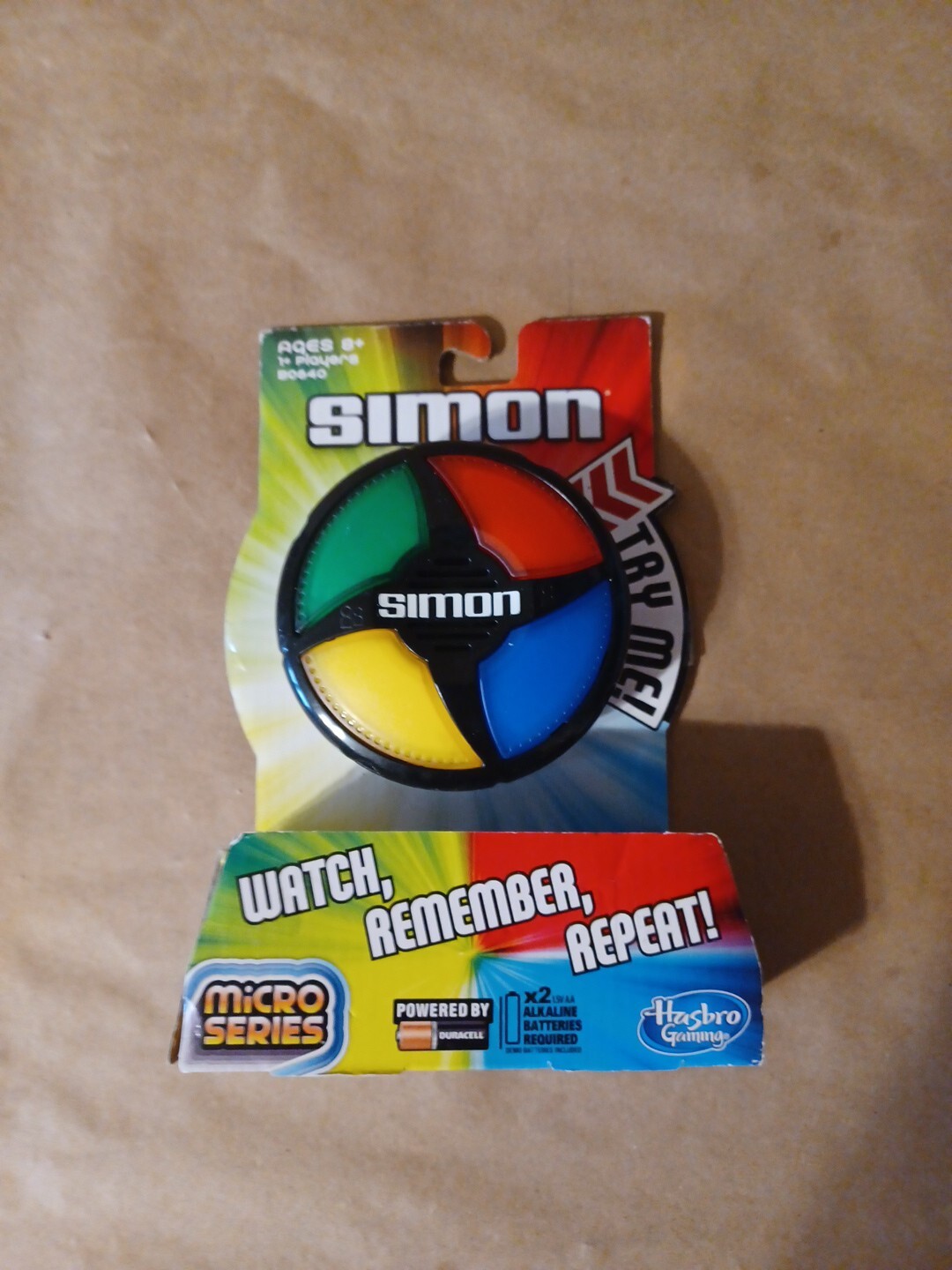 Simon Micro Series 3.5” Mini Electronic Handheld Classic Game Hasbro New In Box