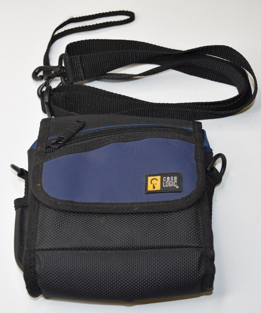 Case Logic Zipper Bag with shoulder strap 6" x 2" x 6" Clean