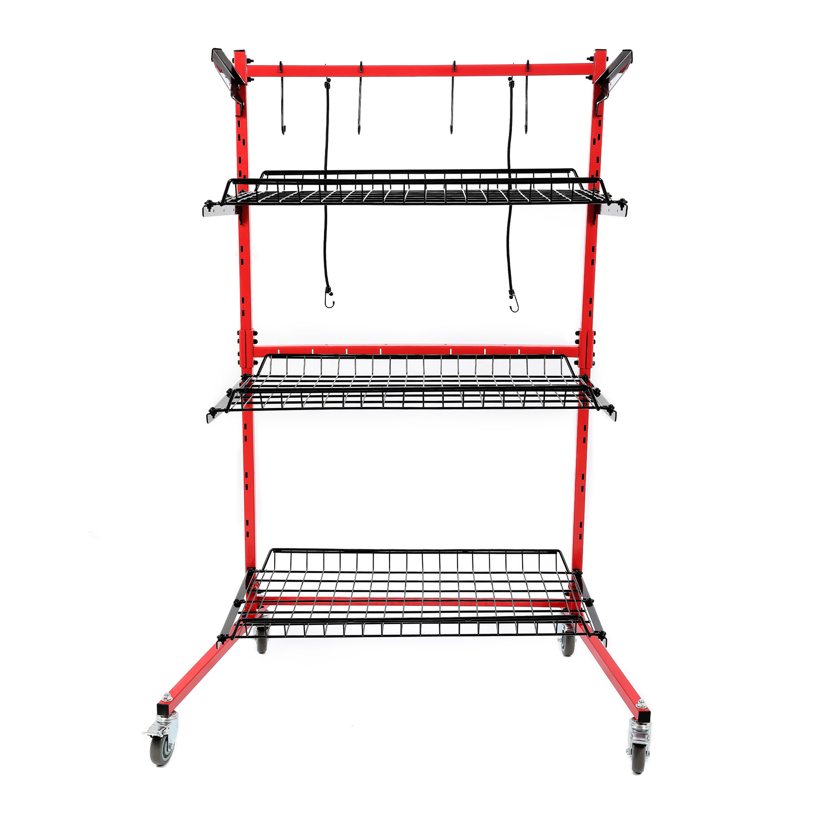 Mobile Auto Body Rolling Parts Cart Parts Management Storage Rack Body Shop Tool