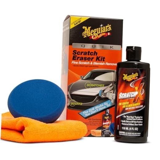 Meguiar's Quik Scratch Eraser Car Scratch Remover for Repairing Surface Kit