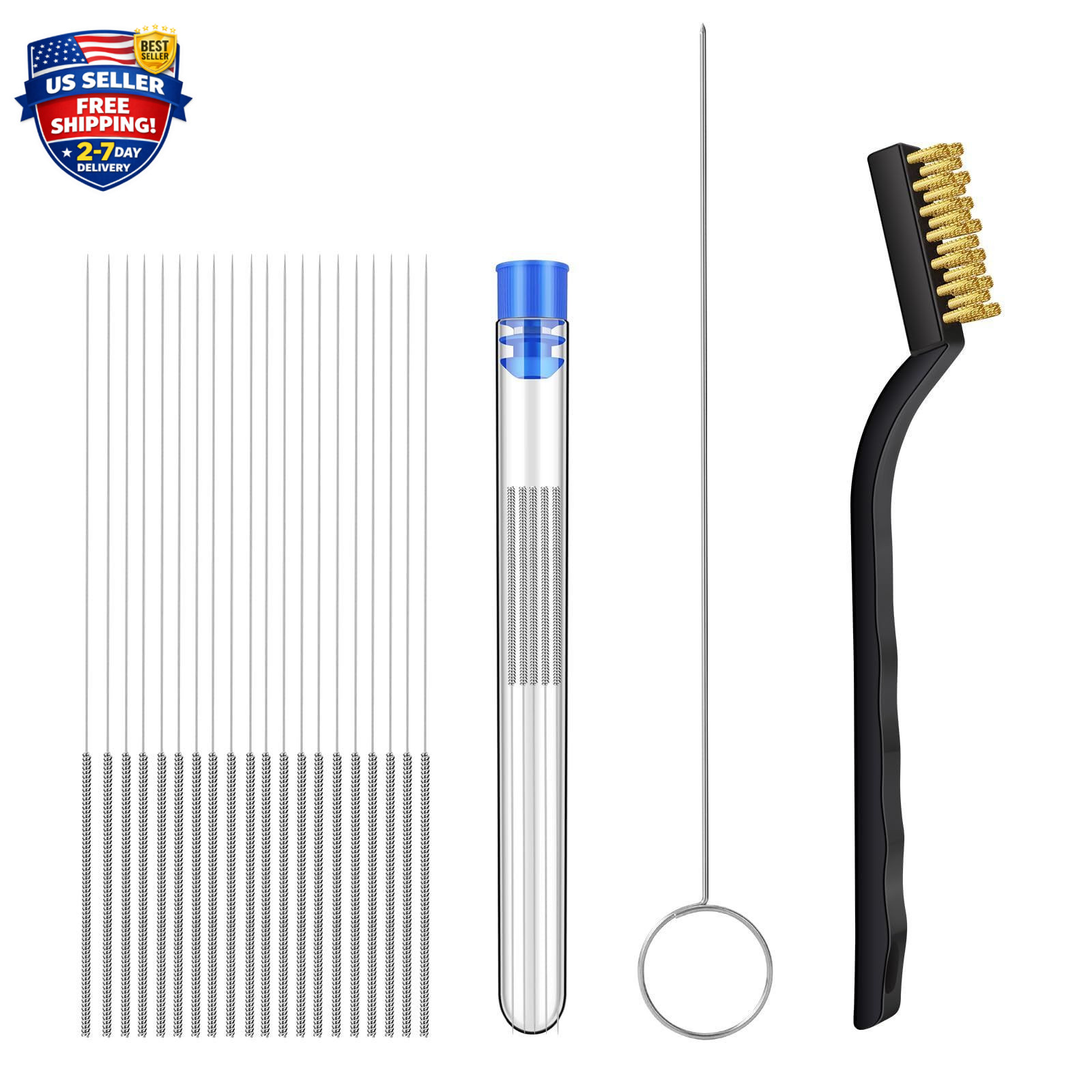 22Pcs 3D Printer Nozzle Cleaning Kit – Nozzle Cleaner 3D Printer with 1.5Mm