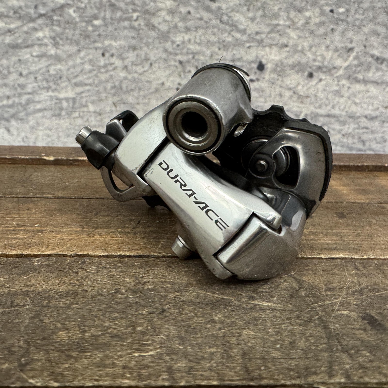 Vintage Shimano Dura-Ace RD-7800 Rear Derailleur 10 Speed Short Cage Silver 7800